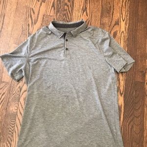 Lulu Lemon Grey Polo